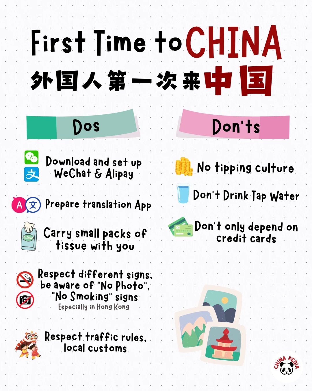 If this is your first time to China